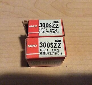 2-MRC, Bearings #300SZZ, 30day warranty, free shipping lower 48!