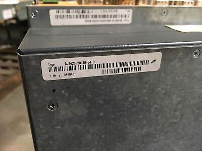 Baumuller Nurnberg typ-BUS6-E-SM-0021-C010-B103, BUS623-20/30-54-0, warranty - Image 5