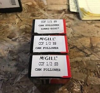 Lot of 3-McGill Bearings, #CCF 1/2 SB, 30 day warranty