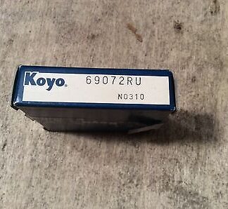 KOYO Bearing #69072RU,30 day warranty, free shipping lower 48!