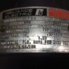 Reliance Electric-Motor, #T56H1118AA, 1/2hp, 1725rpm, 100v, FR-F80056C