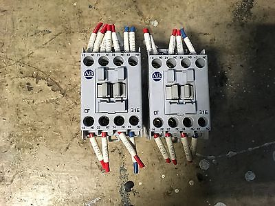 2-Allen-Bradley contactors #700-CF310*, ser-A, 110/120v coil, free shipping