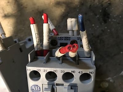 2-Allen-Bradley contactors #700-CF310*, ser-A, 110/120v coil, free shipping - Image 2