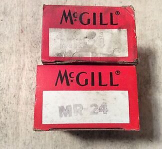 2- MCGILL  /bearings #MR-24,30 day warranty, free shipping lower 48!