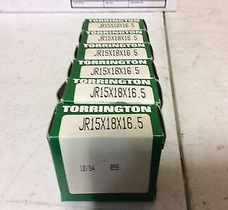 6-Torrington ,Bearings#JR15x18x16.5, Free shipping to lower 48, 30 day warranty