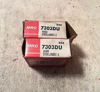 2-MRC /bearings #7303DU,30 day warranty, free shipping lower 48!