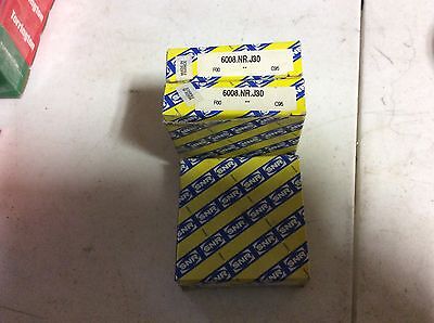 3-SNR Bearings #6008.NR.J30, Free shipping to lower 48, 30 day warranty - Image 2