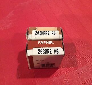 2-Fafnir  bearings, #203KRR2 AG, Free shipping lower 48, 30 day warranty!