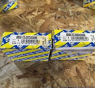 Lot of 2-SNR-Bearings #6008.EE, 30 day warranty, free shipping lower 48!