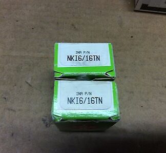 2-INA bearings #NKI6/16TN, 30 day warranty, free shipping lower 48!