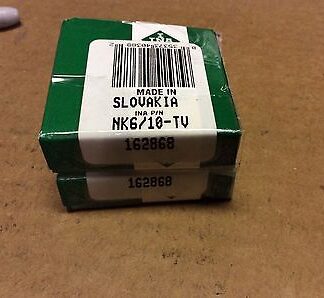 2-INA bearings #NK6/10-TV, 30 day warranty, free shipping lower 48!