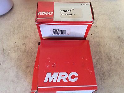 2-MRC /bearings #5209CF ,30 day warranty, free shipping lower 48! - Image 2