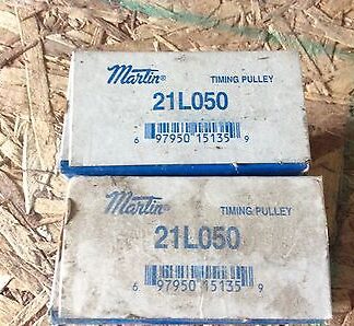 2-Martin/Bearing, #21L050, Free shipping lower 48, 30 day warranty!