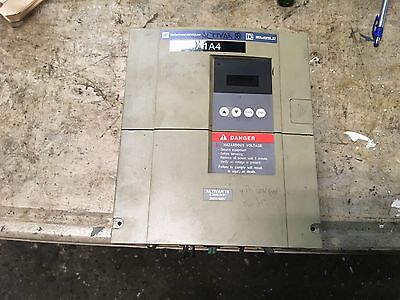Square-D Telemecanique 2.2kw/3hp drive, #ATV18U41N4, cover screw missing, dirty