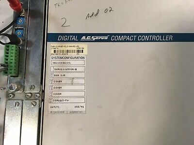 Indramat Digital A.C. servo compact controller, DKR 2, DK02.1-W300N-B - Image 3
