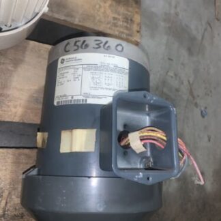 GE Motor, #5K49MN4104, 1hp, 208/230/460, 1725rpm, Free Shipping To Lower 48