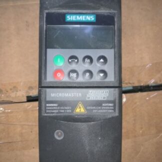 Siemens Control, #6SE6400-1PB00-0AA0, Free Shipping To Lower 48