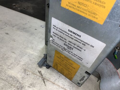 SIEMENS Drive Control, #6RA7078-0FV62-0-Z, Free Shipping To Lower 48. - Image 5