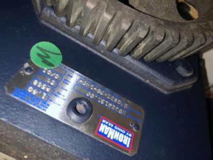 IRONMAN Gearbox, #W8320151.00, #BMQ832-50-140, 50:1 Ratio, FR-140, With Warranty - Image 4