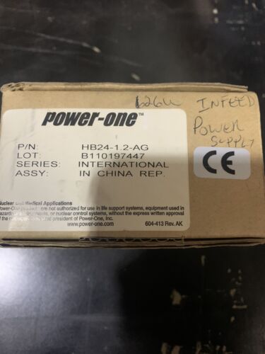 Power-One #HB24-1-2-AG, Free Shipping To lower 48, With Warranty - Image 3