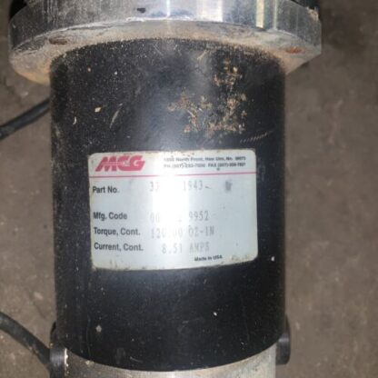 MCG Motor, #33DCMT1943, 8.51a, Free Same Day  Fast Shipping. - Image 2
