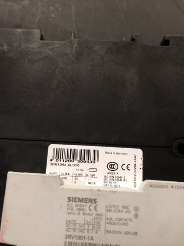 SIEMENS, #3RV1042-4LB10, Same Day Fast free Shipping To lower 48 - Image 4