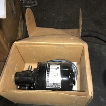 Bodine Gear motor NCI-33R, 115v, 345rpm, 1/20hp, 5 Ratio, New Open Box