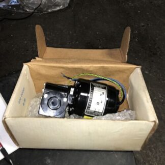 Bodine Gear motor NCI-33R, 115v, 345rpm, 1/20hp, 5 Ratio, New Open Box