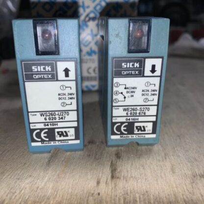 2-SICK Sensors, #WS260-U270, #WE260-S270, Free Same Day Shipping To Lower 48 - Image 2
