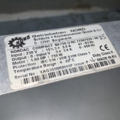 Getriebebau Nord, #SK750, #NC77007520/96,Same Day Fast Free Shipping To Lower 48 - Image 5