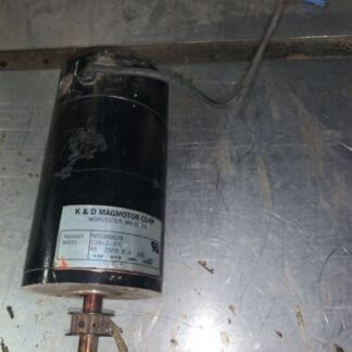 K&D Magmotor Corp, #C38-2-300, 2900rpm,  8.6amps,  With Warranty.
