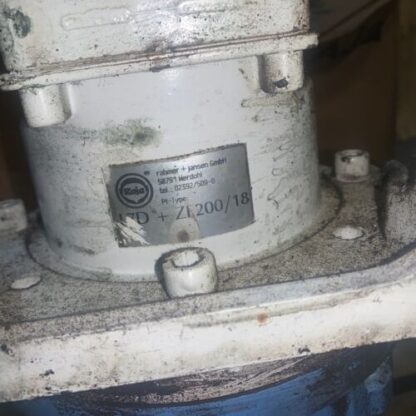 Reliance Electric Motor, #P56J3181MKA, 3/4hp, 1140rpm, 208/230v, Parker, #384323 - Image 6