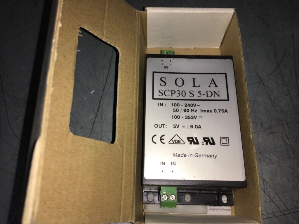 Emerson SOLA power supply, SCP S 5-DN, NOS, ADI-948 - Image 2