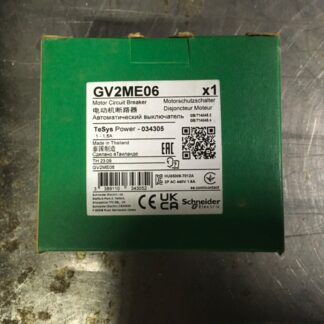Schneider Electric motor circuit breaker, GV2ME06, KP-133