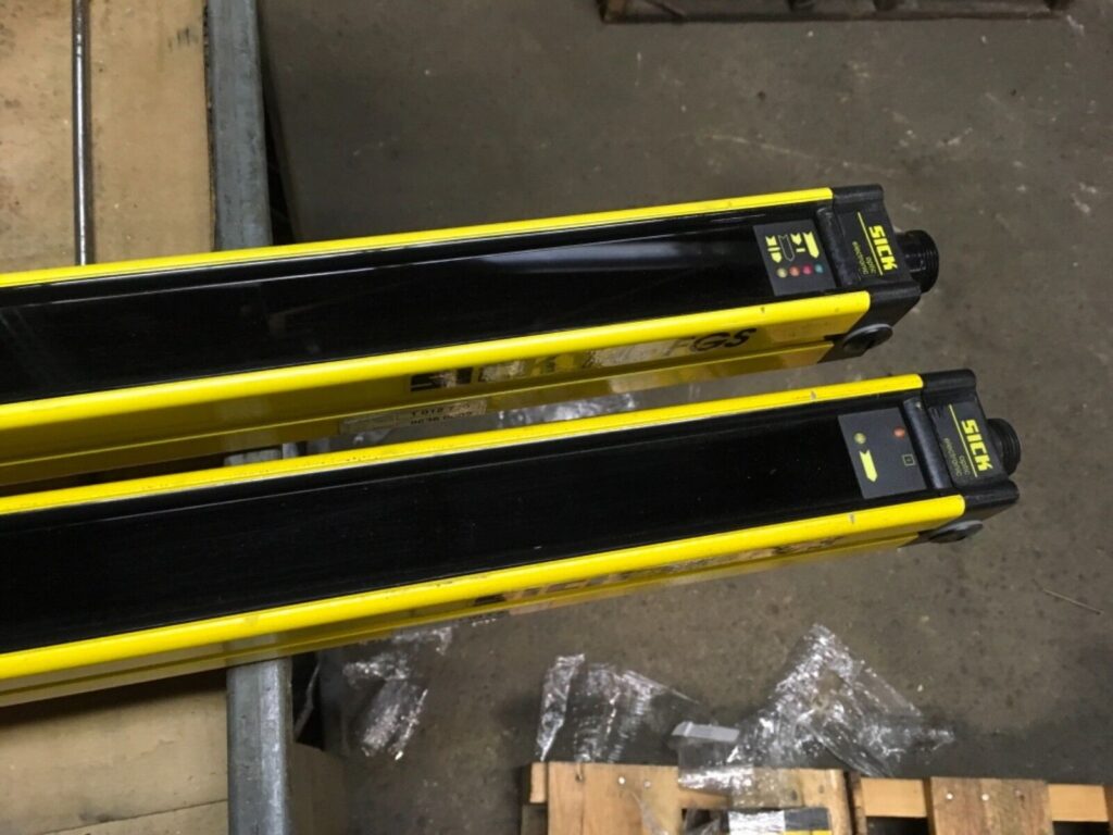 2-SICK safety light curtains, FGSE-1350-111, FGSS-1350-111, 14-FGS, warranty - Image 3