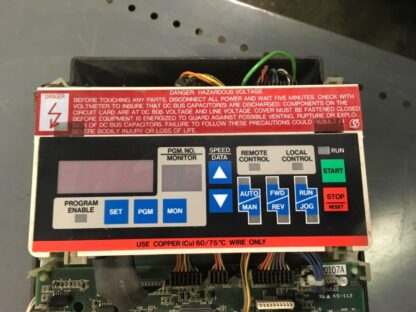 Reliance Electric A-C V*S Drive GP-2000, 4.2kva, 3ph, no cover, and 1 mount gone - Image 2