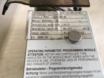 Indramat A.C. Servo Controller  TDM 3.2-020-300-W0, 30 day warranty - Image 3