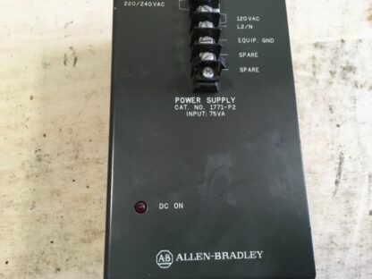 Allen-Bradley Power Supply 1771-P2, input 75va, in 120/220vac, warranty - Image 3
