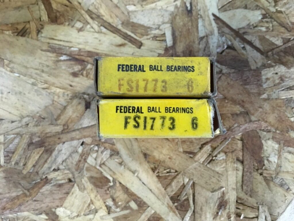LOT 2-FEDERAL-bearing, #FS1773, FREE SHPPING to lower 48, NEW OTHER!