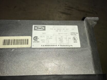 WOODS E-Trac Drive, #WFC2001-0C, 1hp, 230v, 1ph, Free Shipping To Lower 48. - Image 5