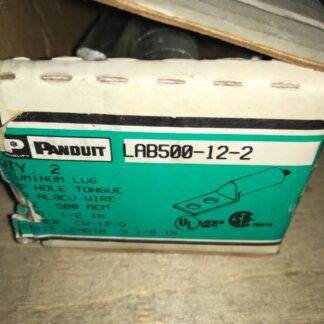 Lot of 3-PANDUIT TERMINAL, #LAB500-12-2, 500-MCM, With Warranty.