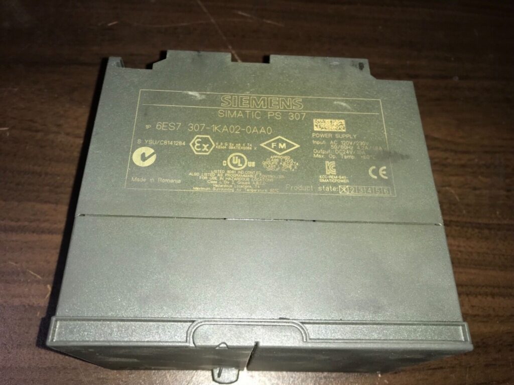 SIEMENS SIMATIC PLC, #6ES7-307-1KA02-0AA0, 30 day warranty - Image 2