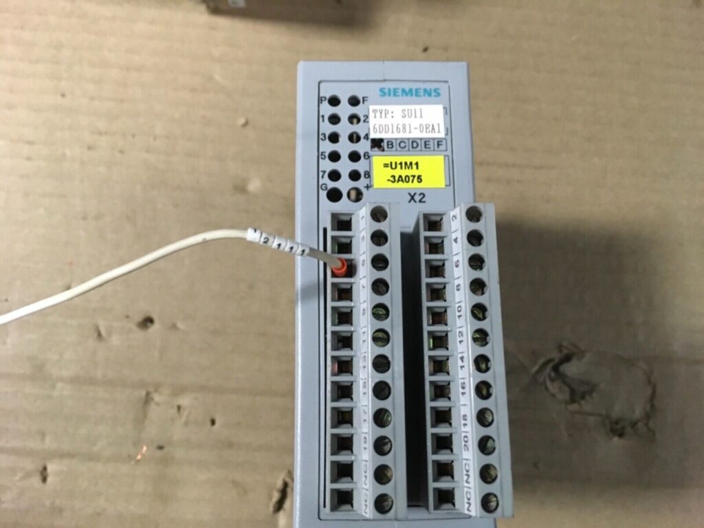 Siemens Terminal Module, TYP:SU11, 6DD1681-0EA1, warranty