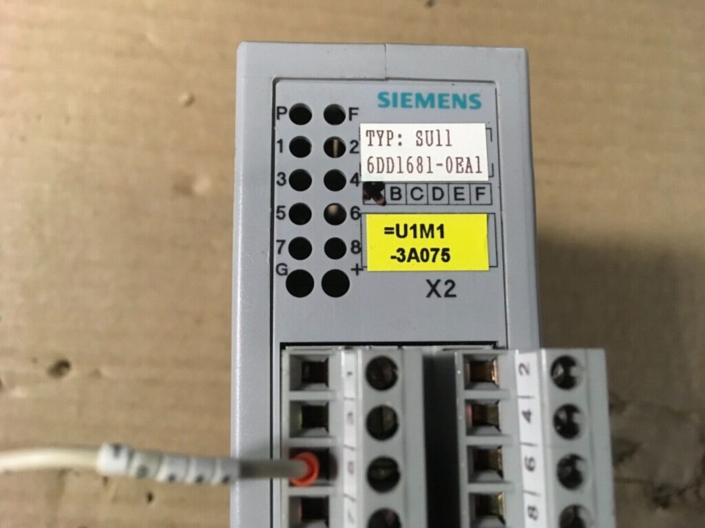 Siemens Terminal Module, TYP:SU11, 6DD1681-0EA1, warranty - Image 2
