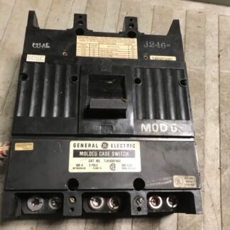 GE Breaker, #TJK436Y400, 400amp, 3 pole, 600vac, With warranty. DR-4259