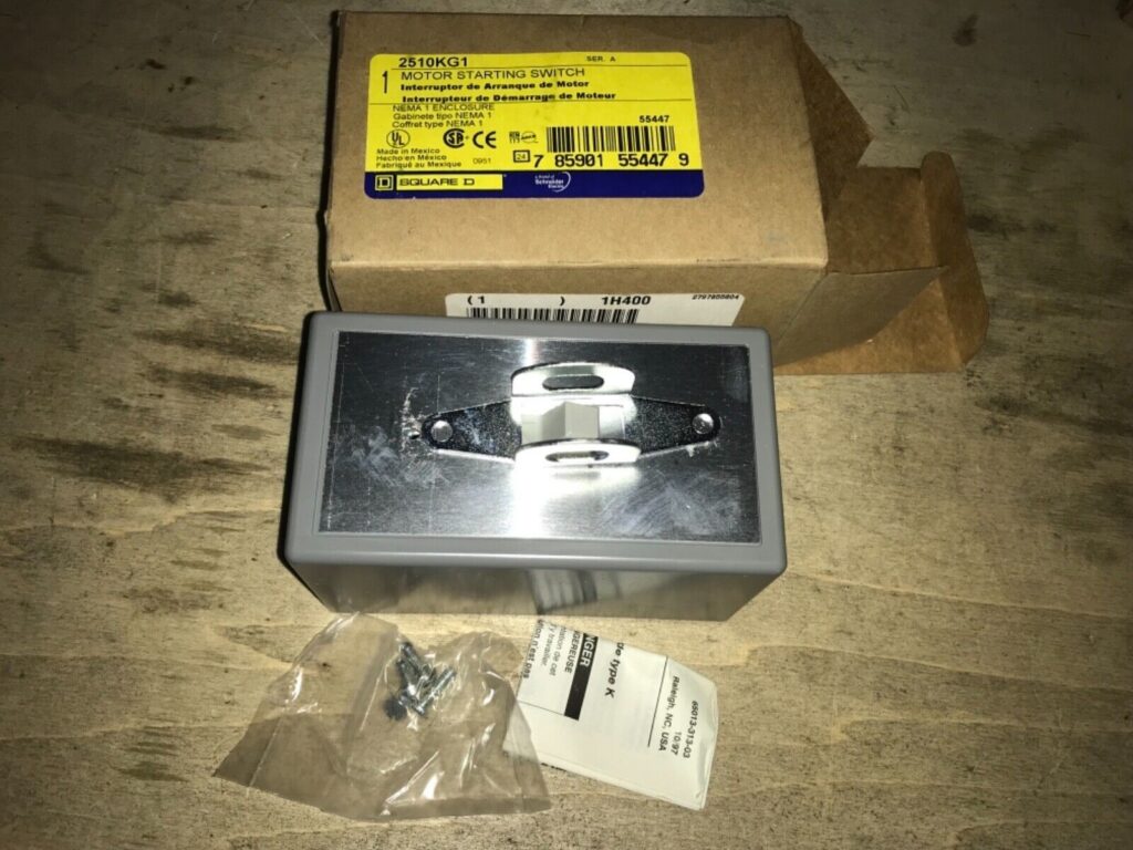 Square D Motor Switch, #2510KG1, Free Shipping To Lower 48, With Warranty - Image 2