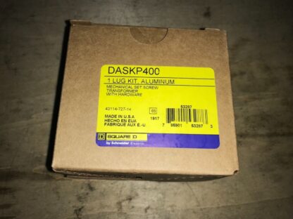 Square D Lug Kit, #DASKP400, Free Shipping To Lower 48, 30 day Warranty - Image 2