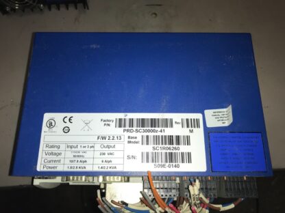 KOLLMORGEN SERVOSTAR, #PRD-SC30000Z-41, #SC1R06260, 230v, With Warranty - Image 2