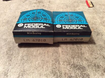 2-FEDERAL Mogul -bearing ,#LM-67010 ,FREE SHPPING to lower 48, NEW OTHER!