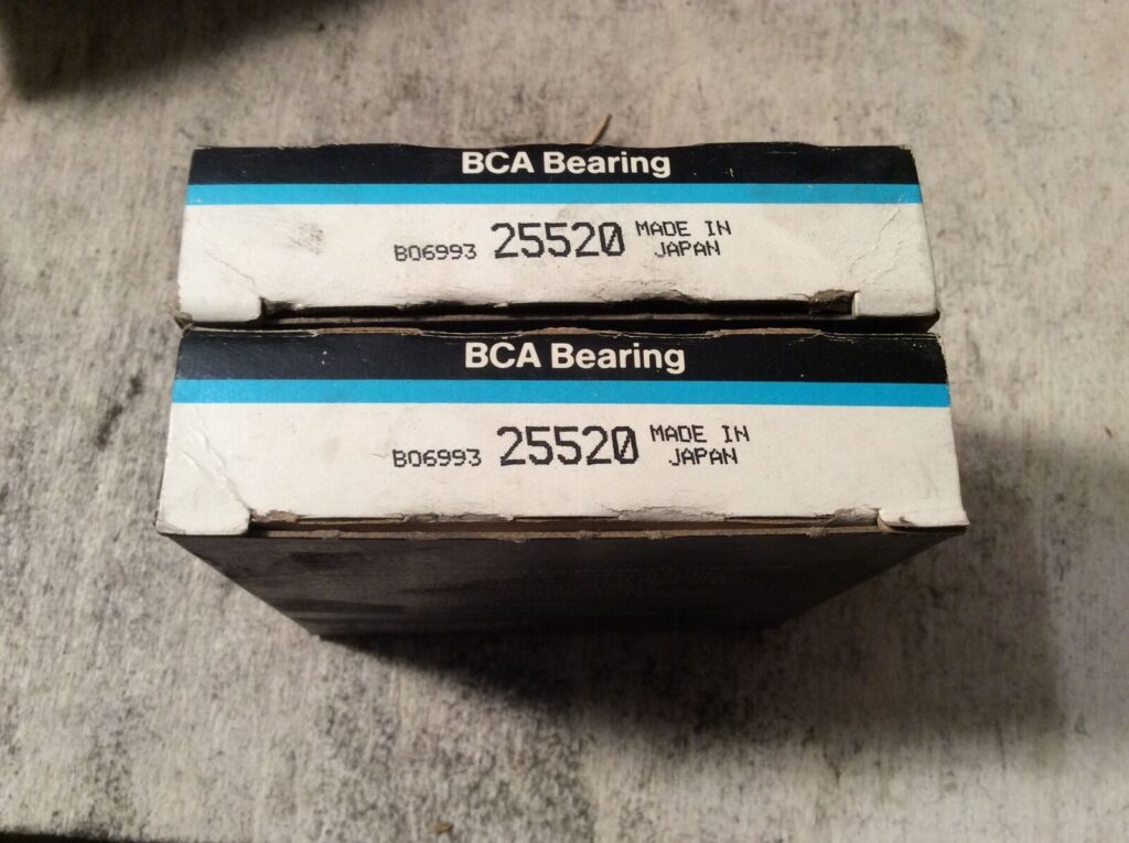 2-FEDERAL MOGUL ,bearing ,#25520 ,FREE SHPPING to lower 48, NEW OTHER!